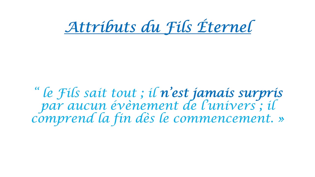 Fascicule 6    Le Fils &Eacute;ternel   Urantia Org Fran&ccedil;ais