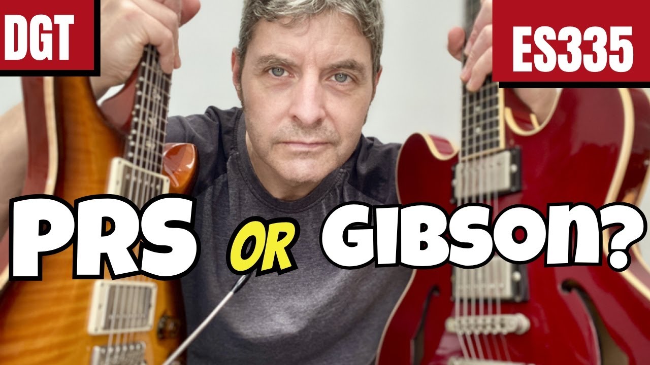 Gibson 1987 ES 335 vs PRS DGT | In Room Tone Comparison