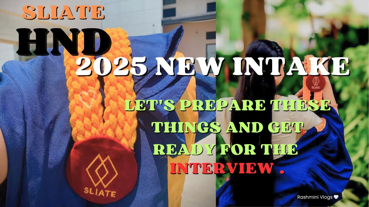 HND Interview යන්න කලින් බලන්න 🪬✨🤍 |අනිවාර්යයෙන්ම මේ දේවල් අරන් යන්න..🌝📚🖇️💌 #hnd #sliate #interview 