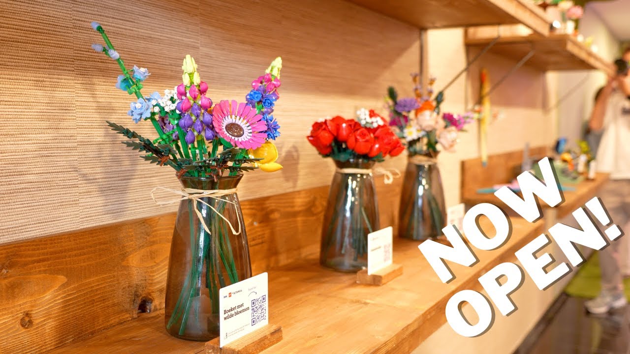The Botanical: Een Utrechtse winkel vol met legobloemen
