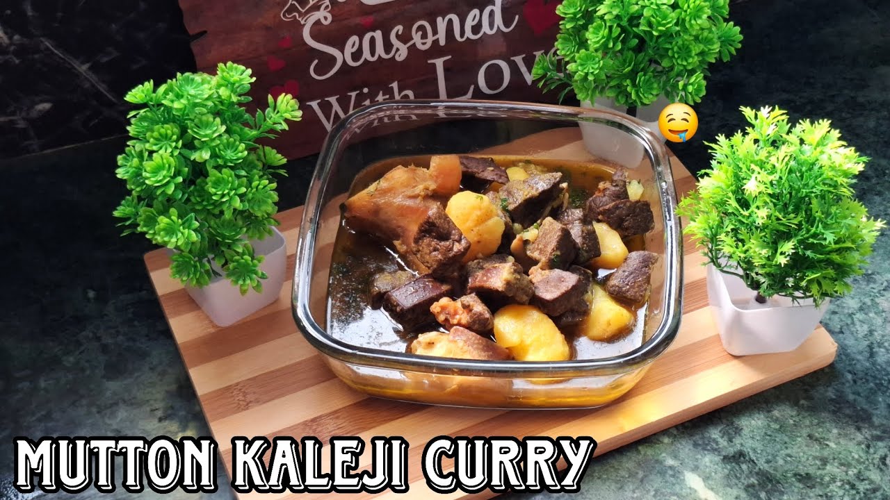Mutton kaleji recipe 😋 Mutton liver curry #naniammizaikakitchen 