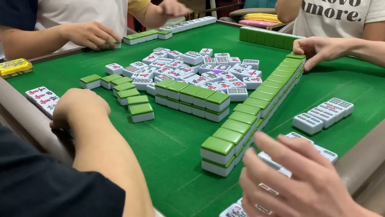 Mahjong340.廣東牌十番1024有花有JP五回之一：過山車之旅，KK率先彈出，雷兄贈興。鷹仔 雷兄 Kinki KK