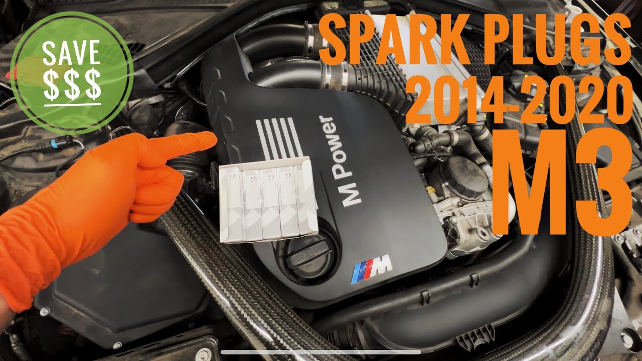 Замена свечей зажигания BMW M3 2014-2020 F80