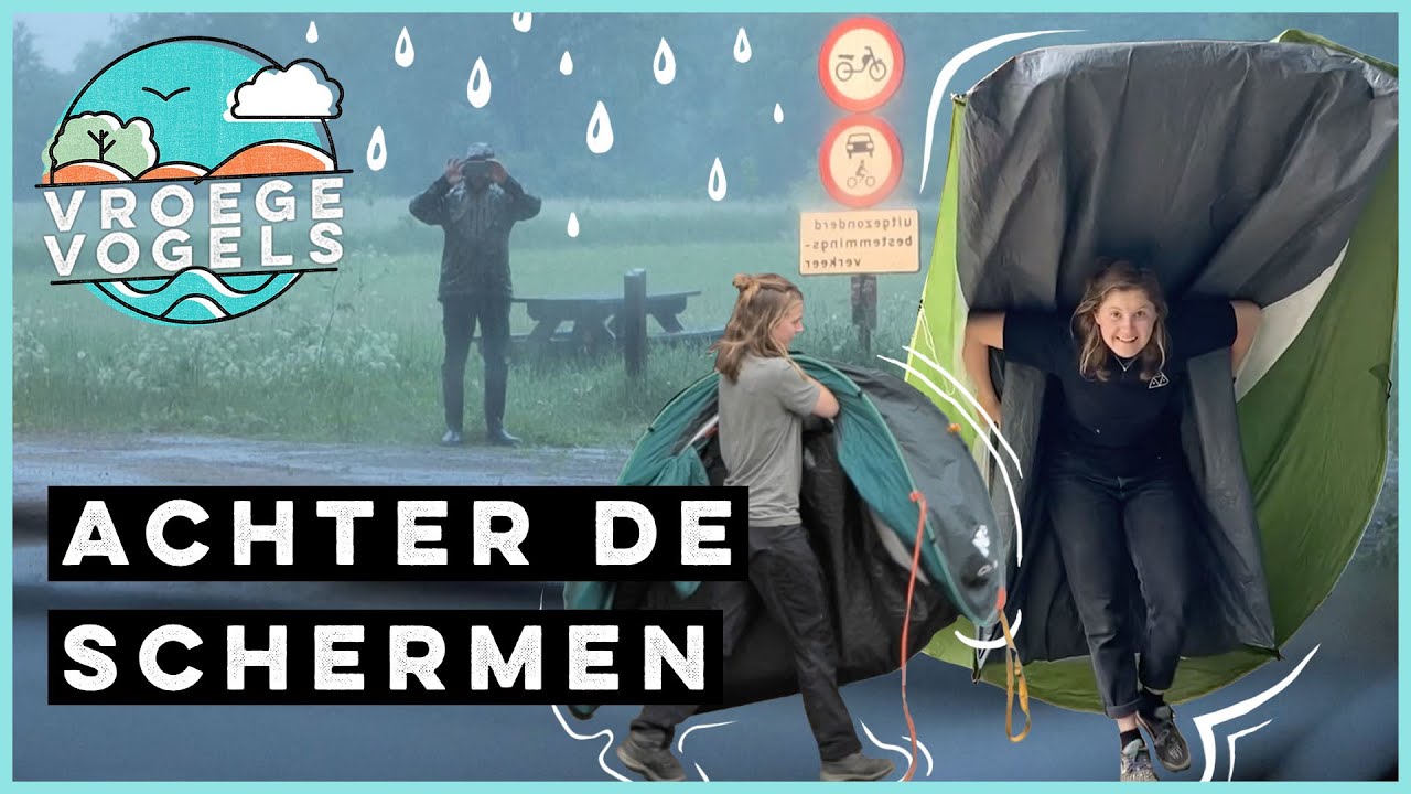 Goed voorbereid op de regen | Achter de Schermen | Vroege Vogels