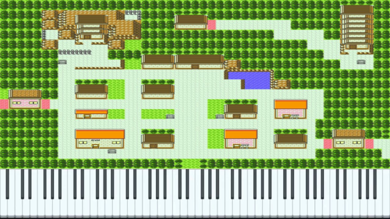 Ecruteak City / Cianwood City - Pokemon G/S/C - Piano Solo
