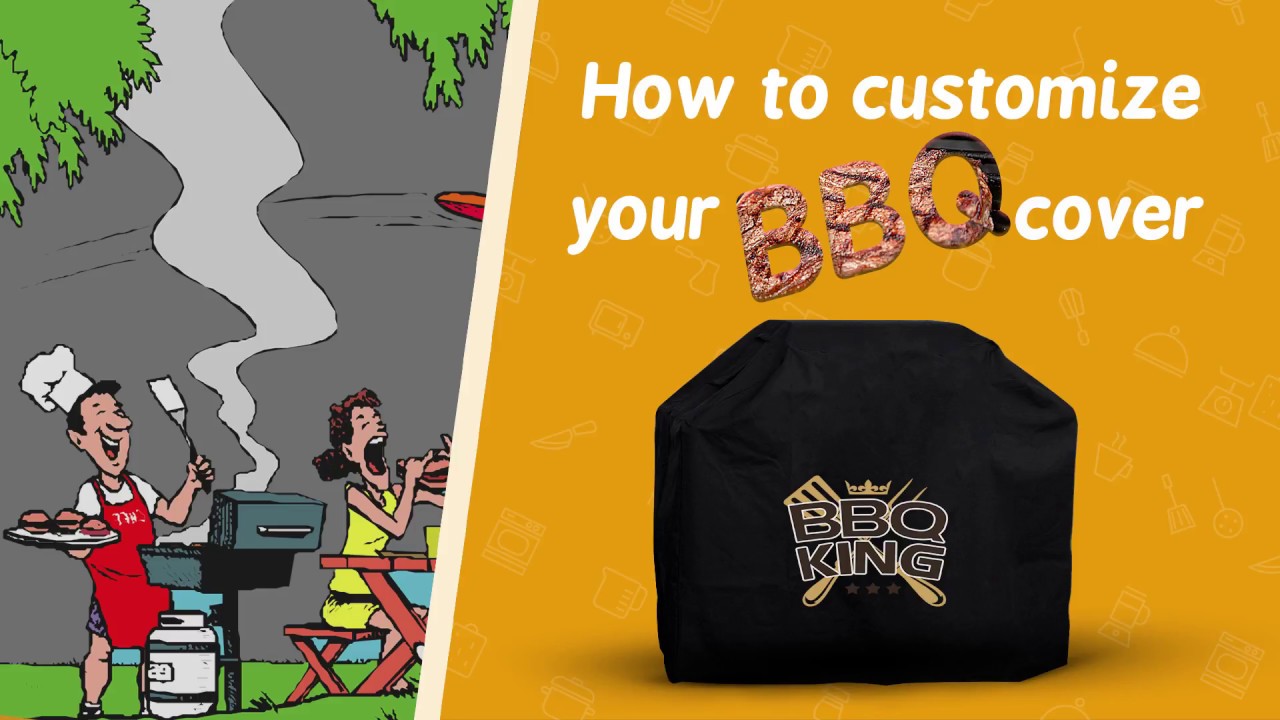 Brightent BBQ grill covers personalized custom Barbeque cover easy inexpensive