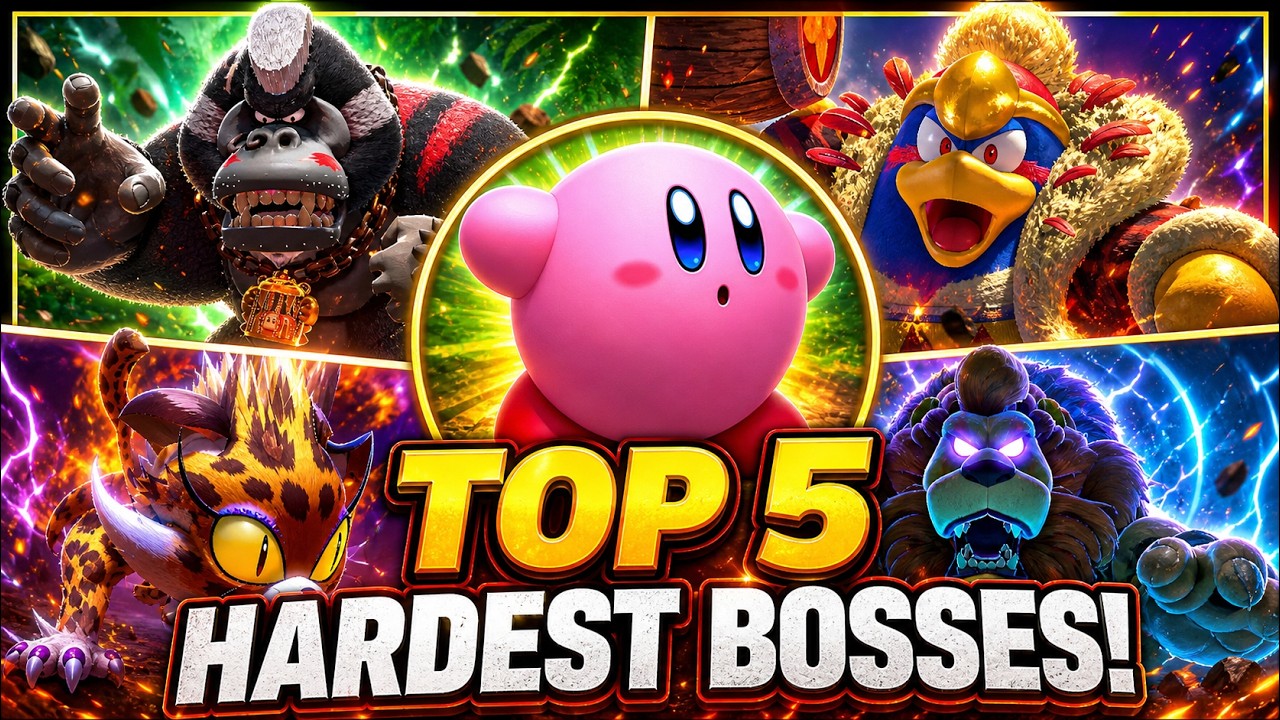 Kirby and the Forgotten Land - All Bosses + Ending