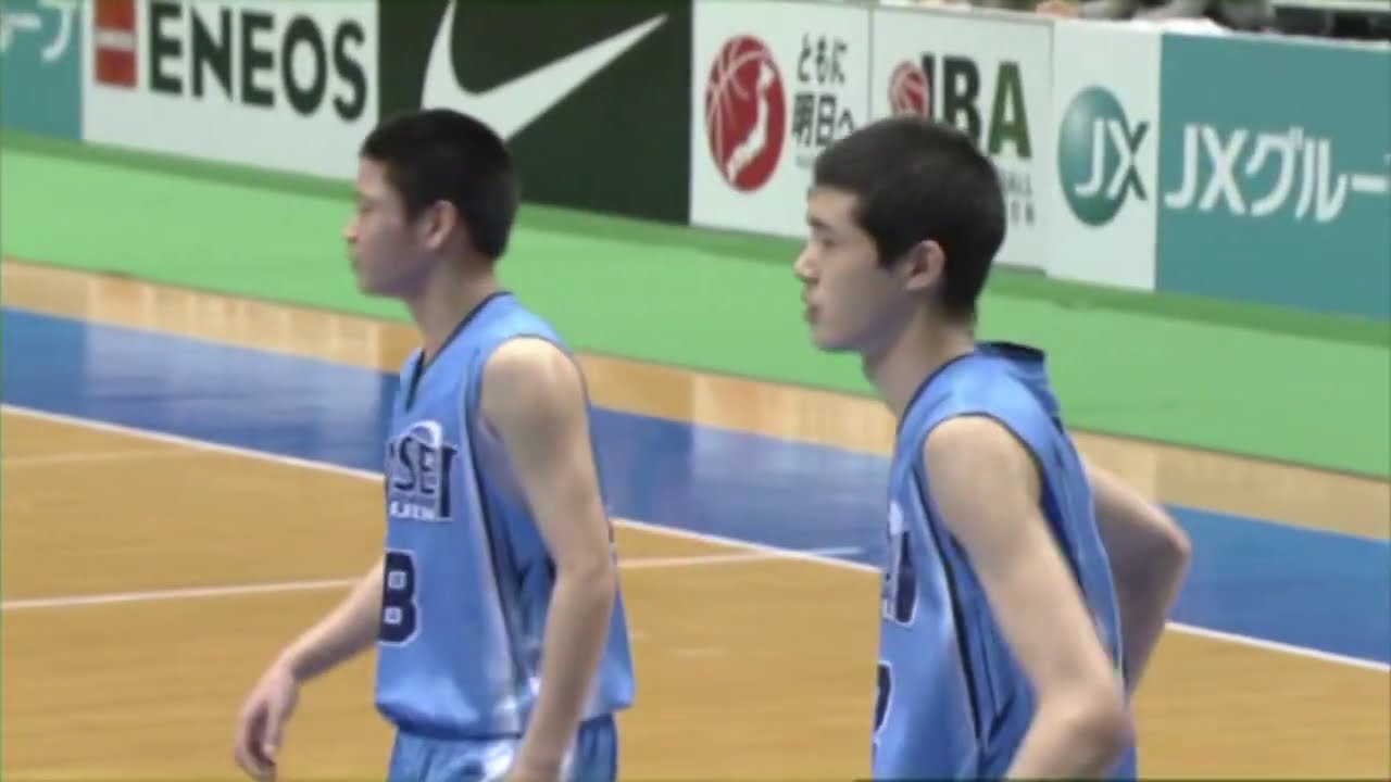 【ウインターカップ 2011】 準決勝　沼津中央 VS 尽誠学園　（前半）