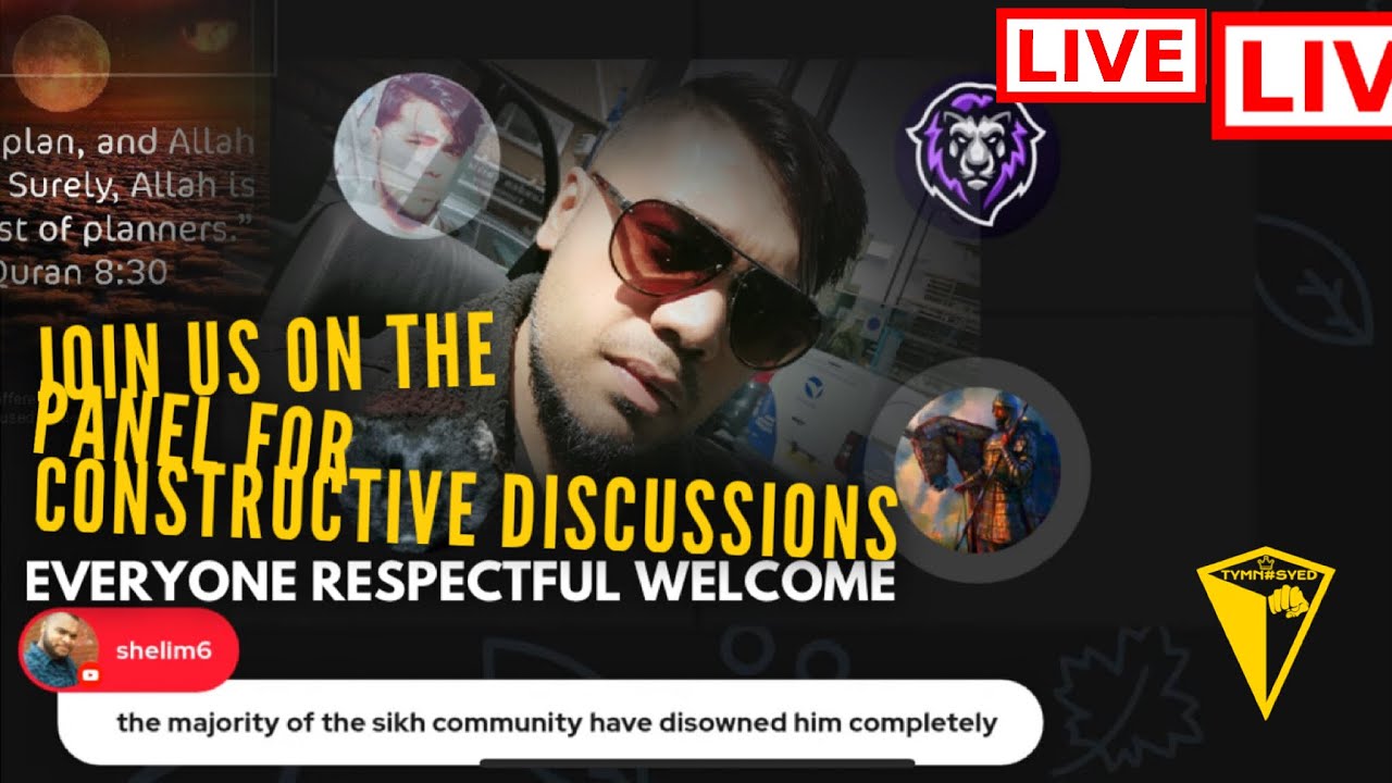 LIVE PANEL SHOW JOIN THE PANEL LINK IN THE CHAT