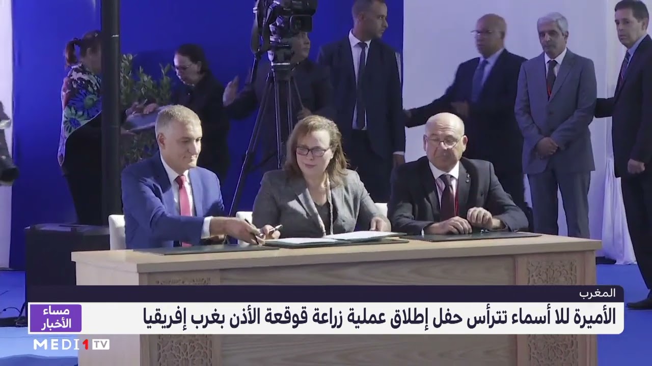 الأميرة للا أسماء تترأس حفل إطلاق عملية زراعة قوقعة الأذن بغرب إفريقيا