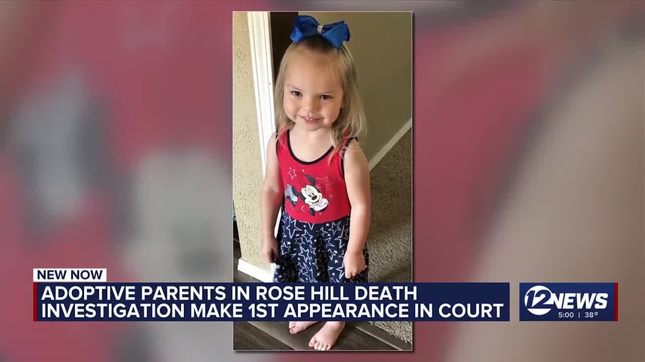 Adoptive parents of girl buried in backyard in court Wednesday