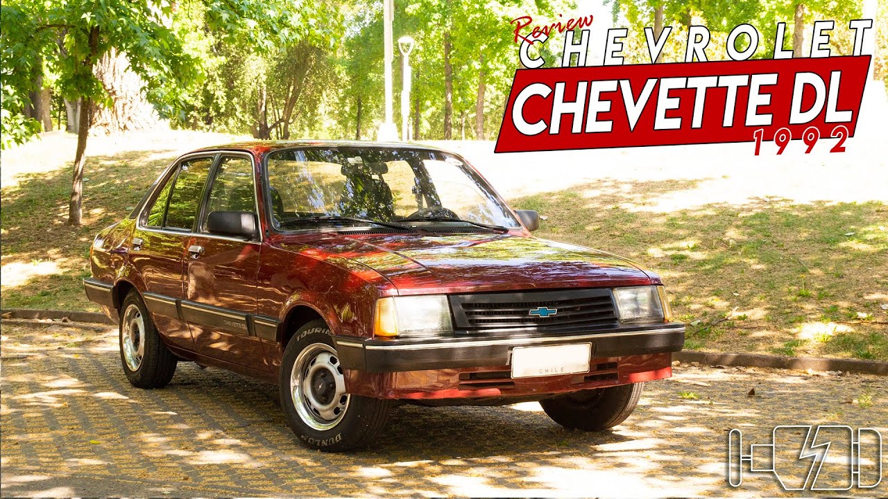 Chevrolet Chevette DL 1992 - Uno de los Líderes del Mercado Chileno en los Noventas.