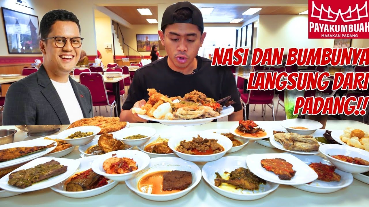 MUKBANG NASI PADANG PAYAKUMBUAH VIRAL  PUNYA ARIEF MUHAMMAD!!