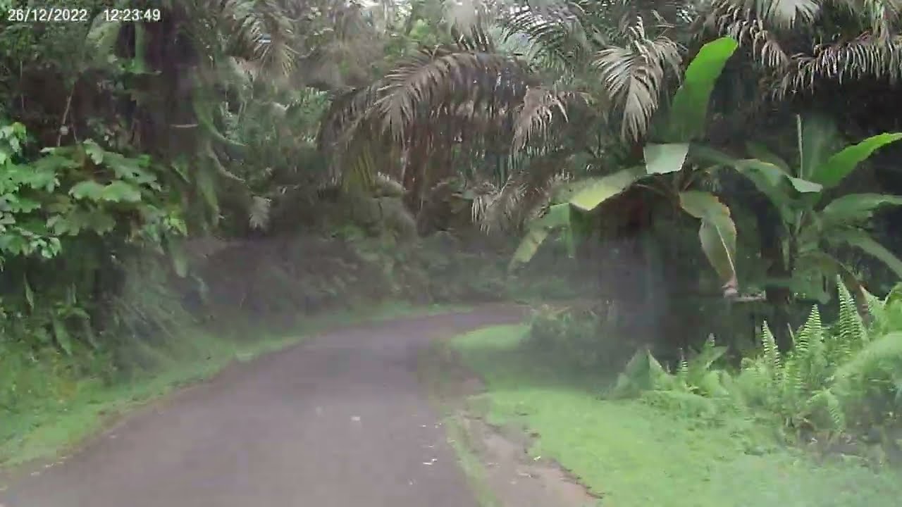 São Tomé Dashcam Car ride Part 3