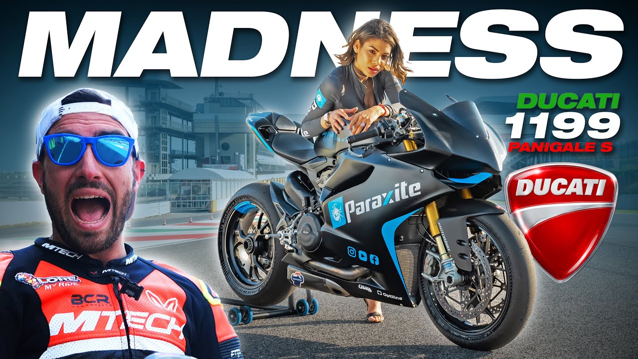IT PUNCHES YOU IN THE GUT! Ducati 1199 Panigale S: track test of an old-school superbike