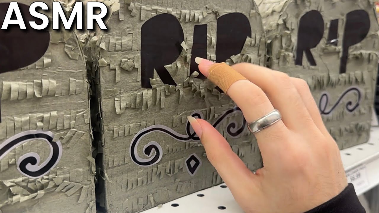 ASMR in Public at Party City 🪦- lofi