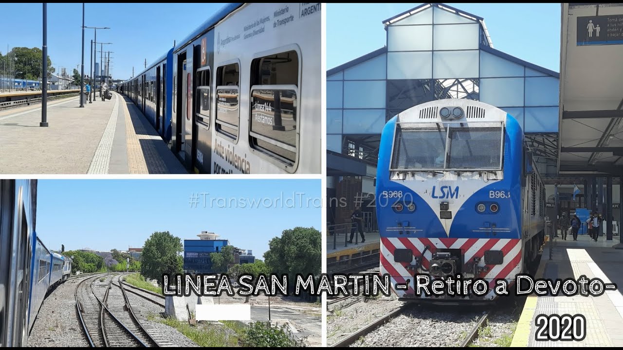 Linea San Martin - CSR QISHUYAN SDD7- Retiro a Devoto (2020)