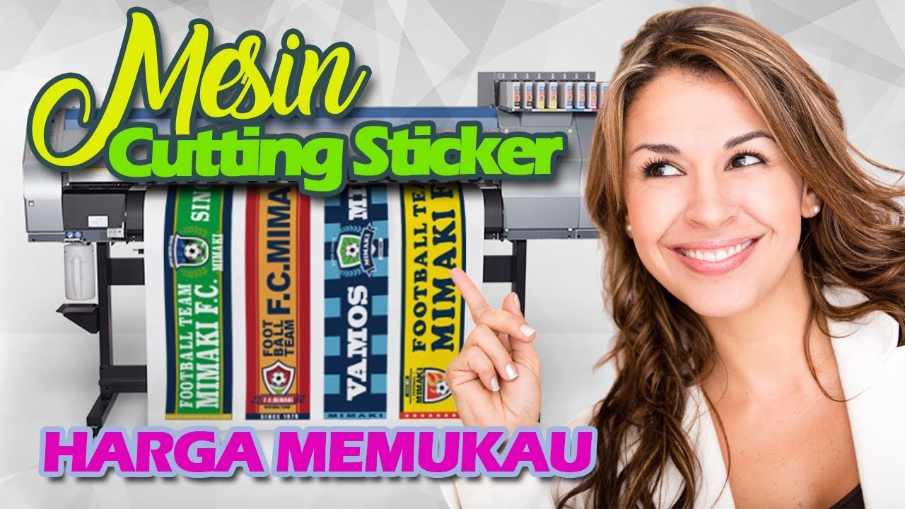 MESIN POTONG POLYFLEX | Printer Cetak Sticker Poliflek Jinka Pro XL | Alat Pemotong Vinyl