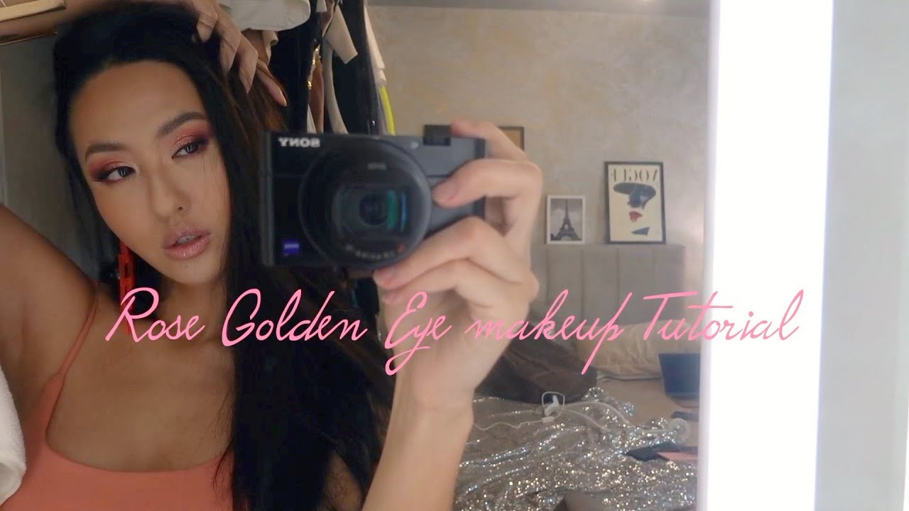 Maze | 蜜桃成熟時 Rose Golden Eye Makeup Tutorial |