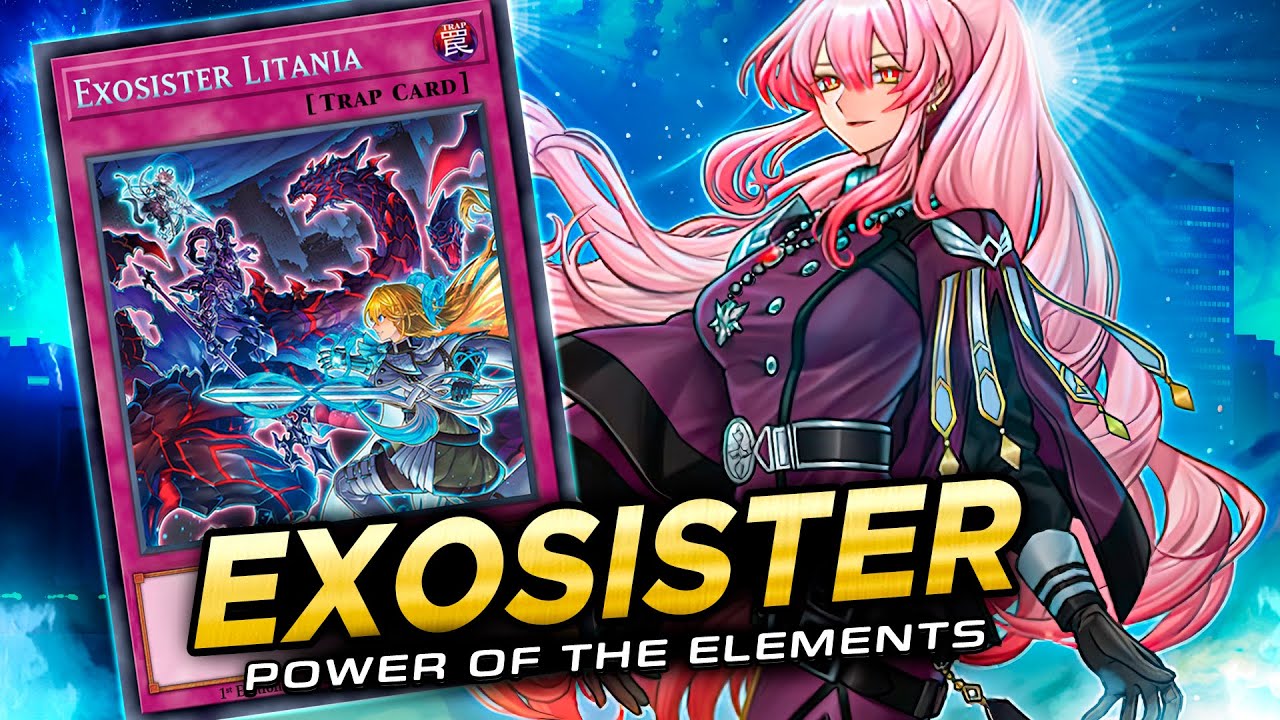 EXOSISTER Deck 🌀 Post POWER OF THE ELEMENTS (🏆 Replays + Análisis 📈)
