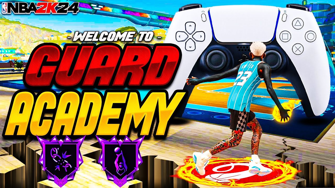 WELCOME TO GUARD ACADEMY NBA2K24! BEST GUARD BUILD - DRIBBLE TUTORIAL & DRIBBLE SIGS + BEST JUMPSHOT