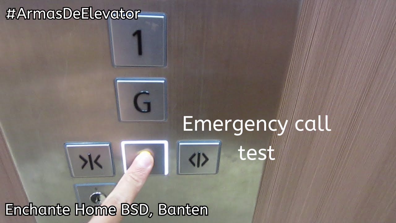 Emergency Call test Schindler 3000