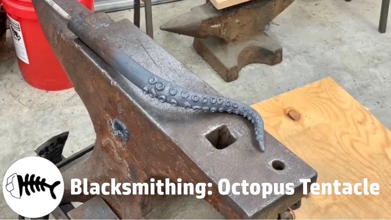 Blacksmithing : How to make octopus tentacle