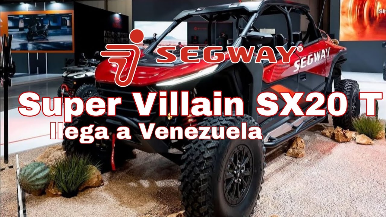 Segway Super Villain SX20 T Bera en Venezuela #segway  #supervillain #ssv #segwaypowersports #autos