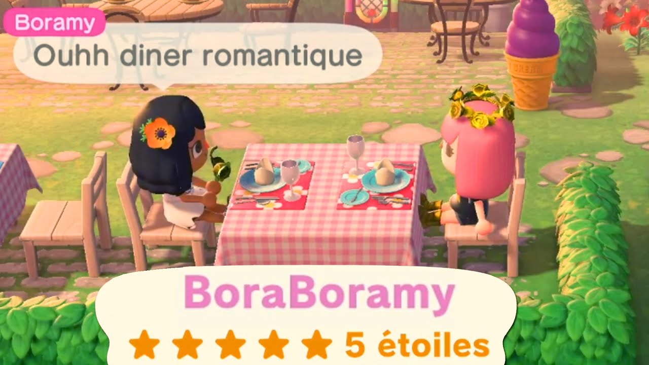 JE VISITE L'ÎLE 5 ÉTOILES de @BoramyGaming dans ANIMAL CROSSING NEW HORIZONS - ISLAND TOUR ACNH FR