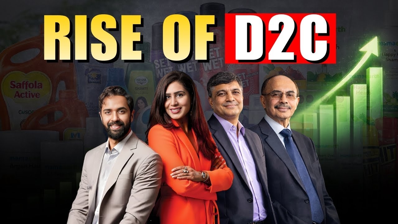 Why FMCG Giants Are Buying D2C Brands So Fast #mamaearth #godrej #marico #genzconsumers  #d2cbrand