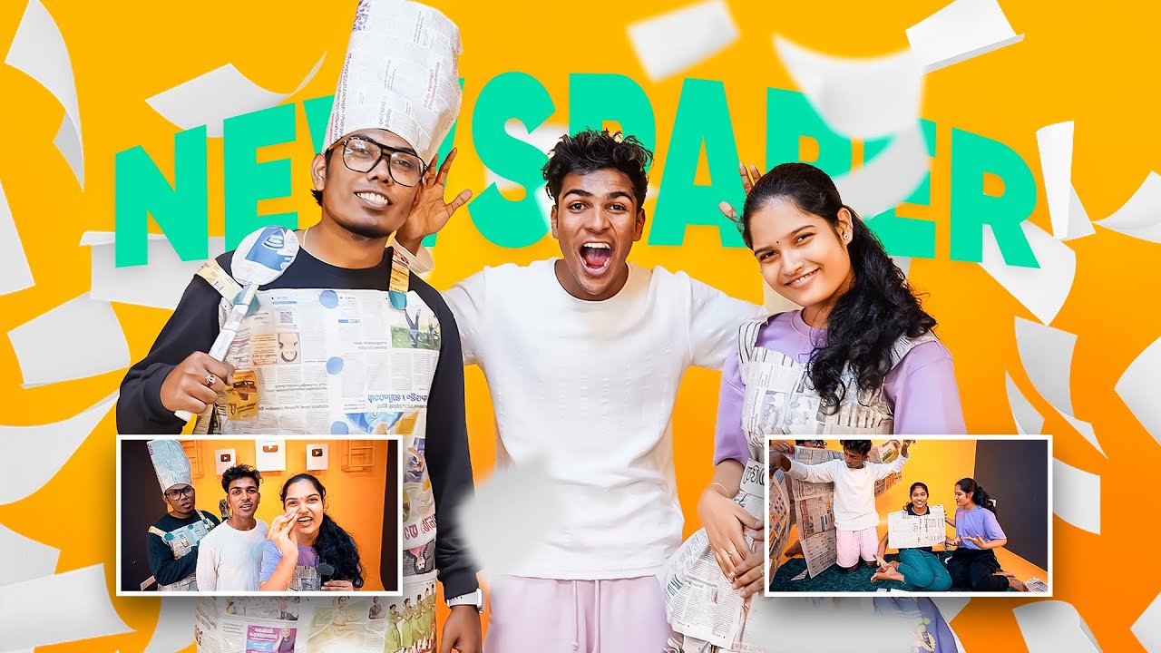 Best & Worst Fashion Designers 😂 Dress Making challenge with Newspaper