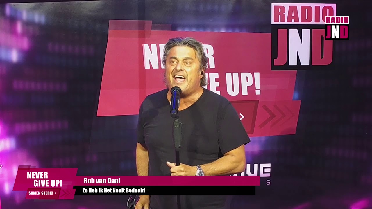 Never Give Up - Miniconcert Rob van Daal