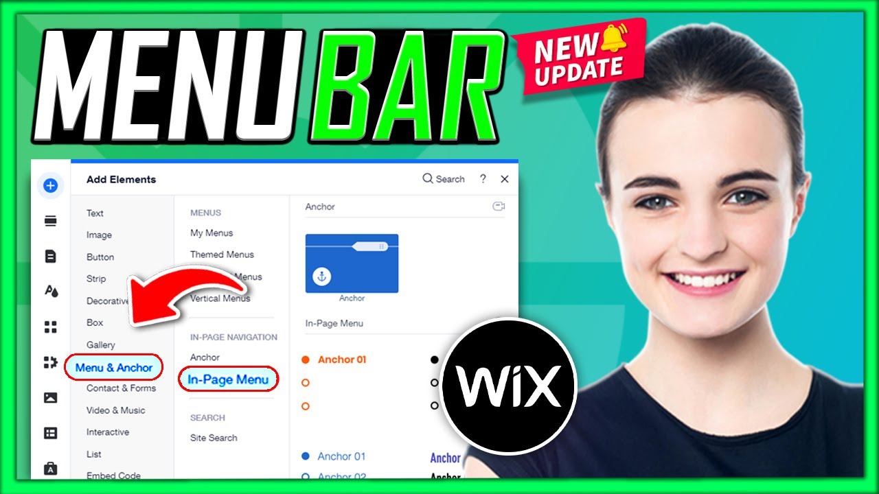 How to Add Navigation Menu on Wix?