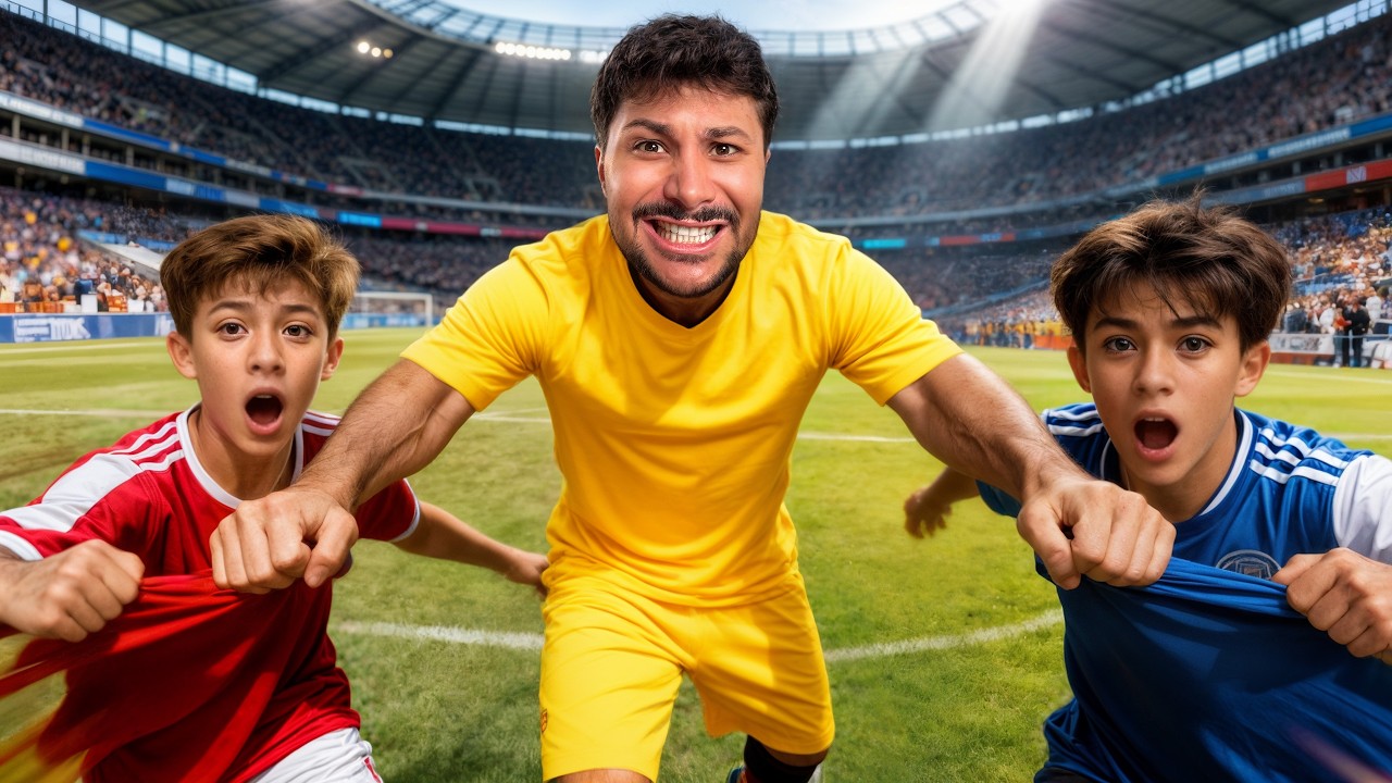 შევეჯიბრე 15 წლის ფეხბურთელებს !
