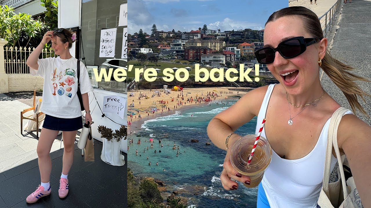 I'm back, Sydney!! | job update, second whv, and future plans? 🇦🇺🪩🥂