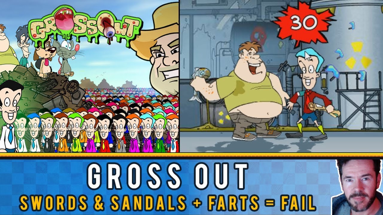 Gross Out, Sludge Valley: Swords & Sandals plus farts equals FAIL! Oli Plays #12