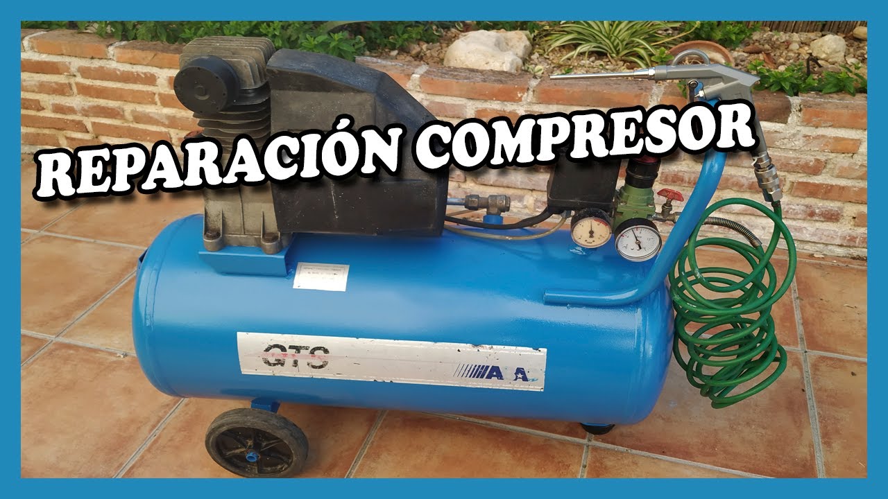 Reparación de compresor de aire con soldadura de electrodo | Averías comunes y restauración
