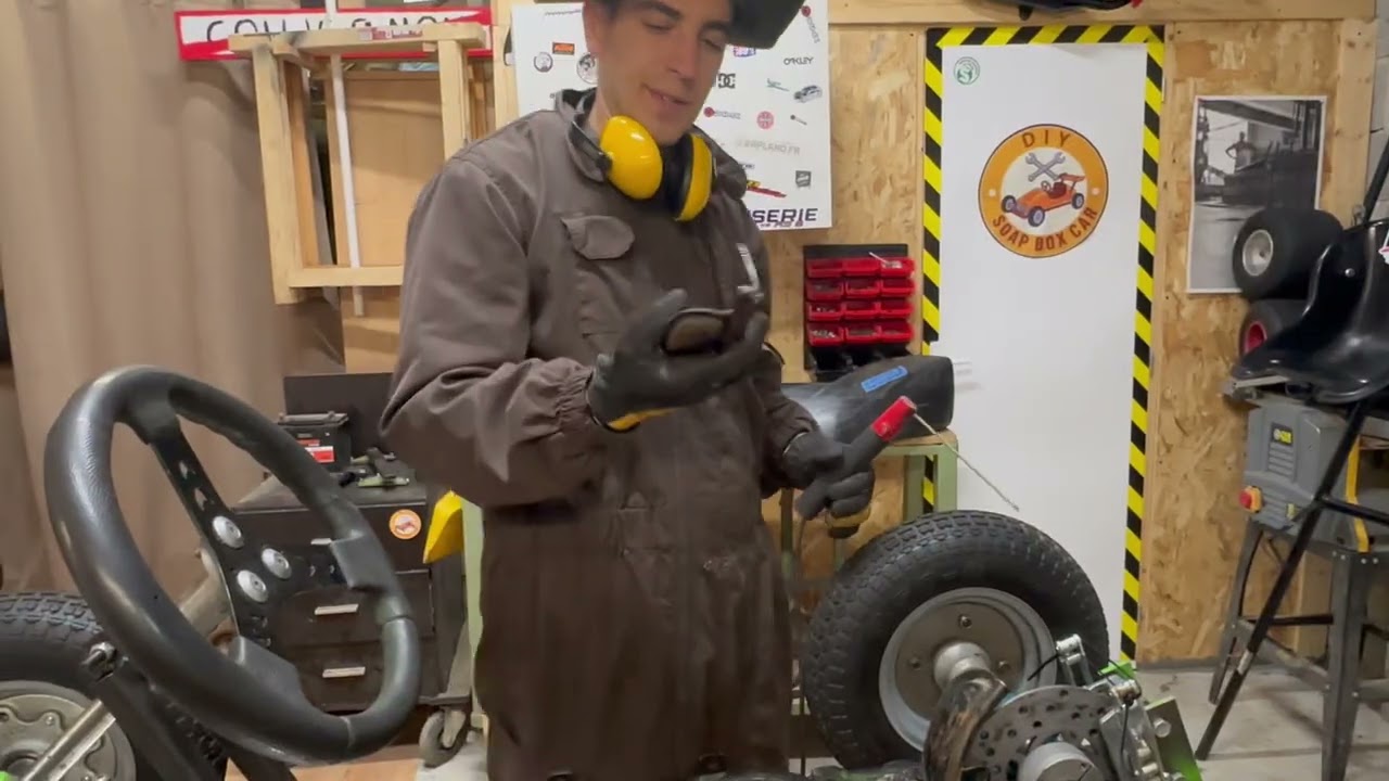 On installe les freins… et le test tourne au fiasco ! 😅 Caisse à savon de dingue