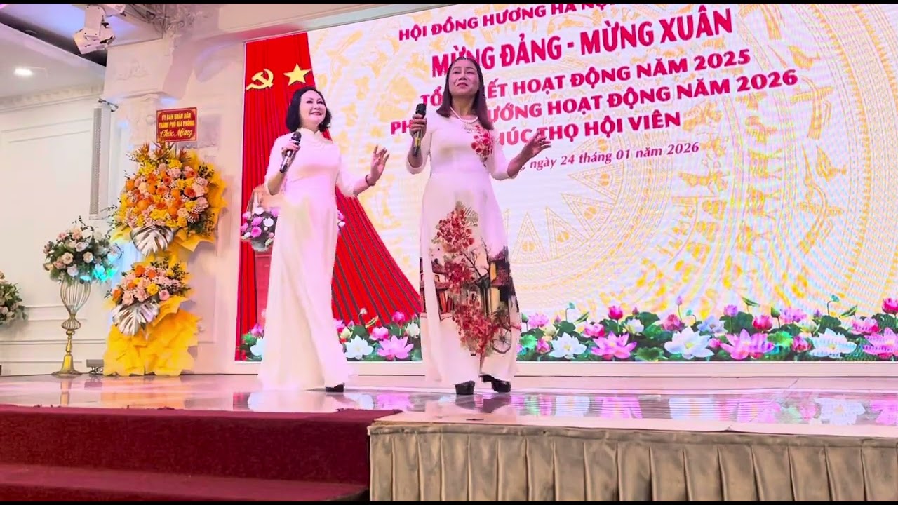 Hà Nội chiều vắng cơn mưa- Hải Vân cùng Thu Phương 24/1/2026