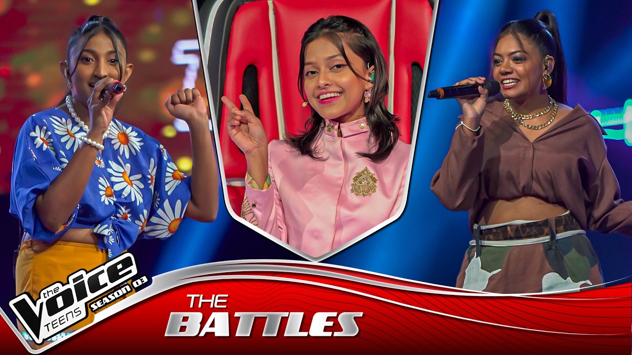 Nilasi Vs Amashi | Mal Kumariya ( මල් කුමරිය ) | The Battles | The Voice Teens Sri Lanka S3