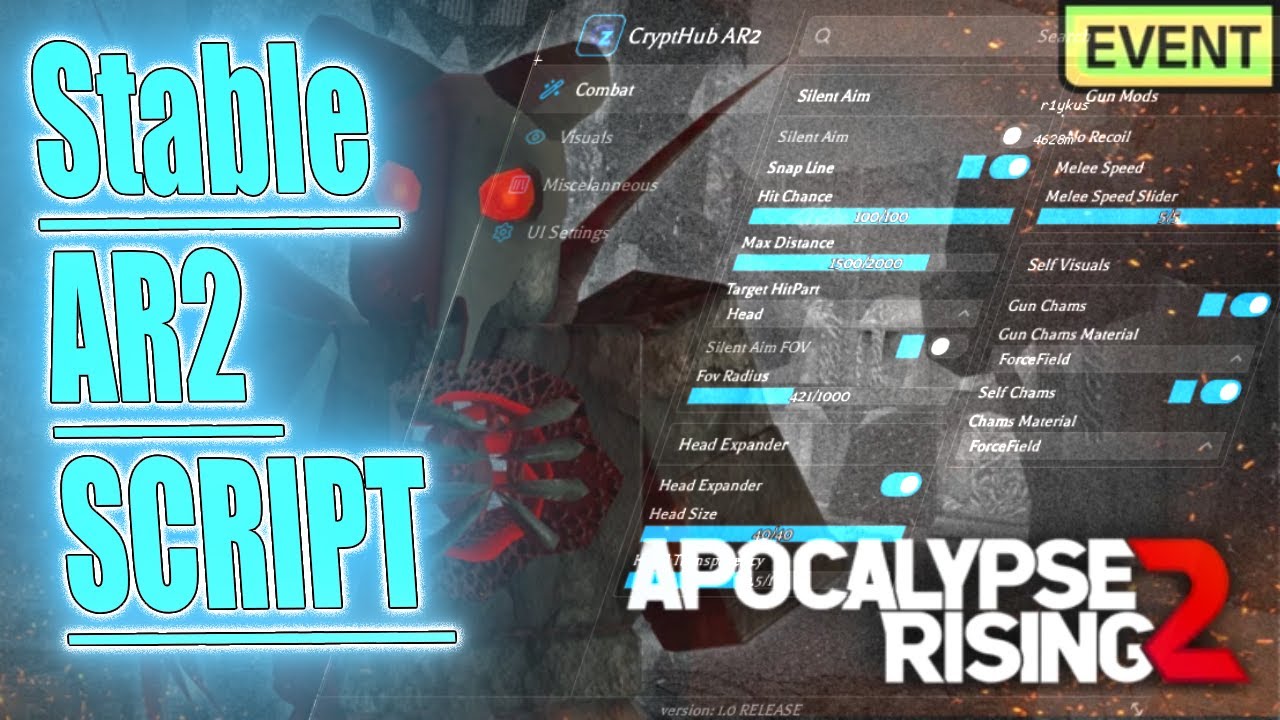 Apocalypse Rising 2 Script FREE! | SOLARA + XENO SUPPORTED! | Silent Aim + | Big Head | CHECK DESC