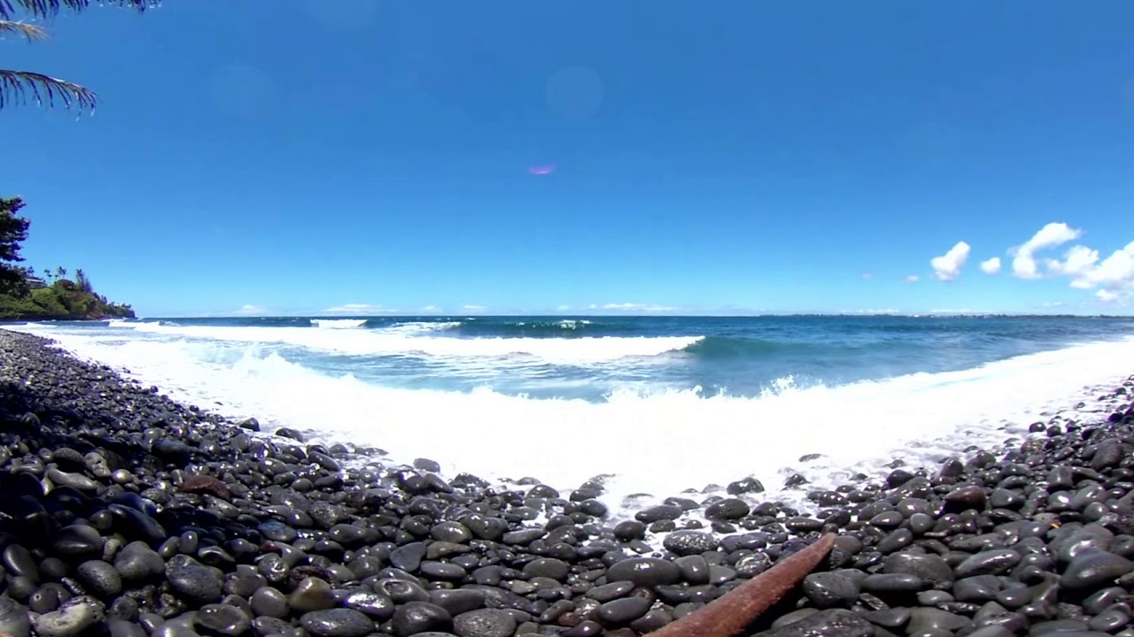 RICOH THETA V - 4K & 360&deg; Spatial Audio Sample (Seashore)