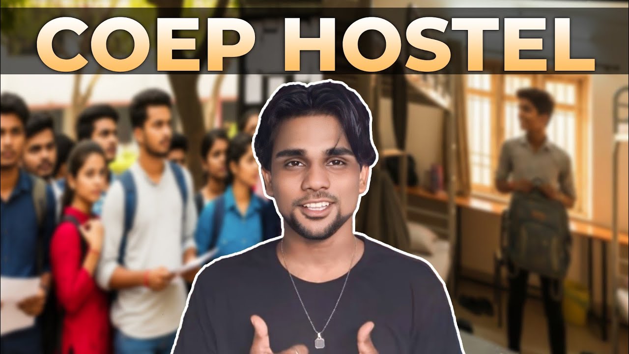 COEP HOSTEL CAMPUS TOUR 🏰#coep #mhtcet #collegelife #coephostel #hostellife #hostelvlog #part1 #fyp