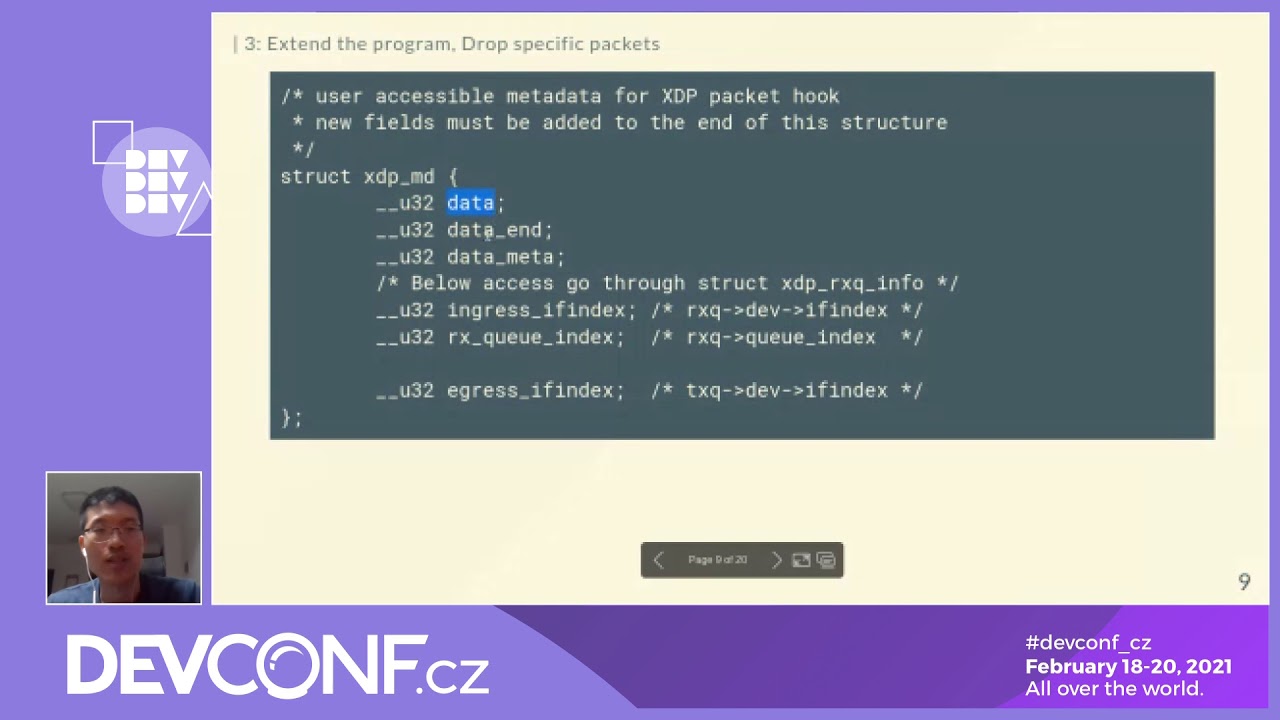 Get start with XDP: write a network filter in 10m - DevConf.CZ 2021