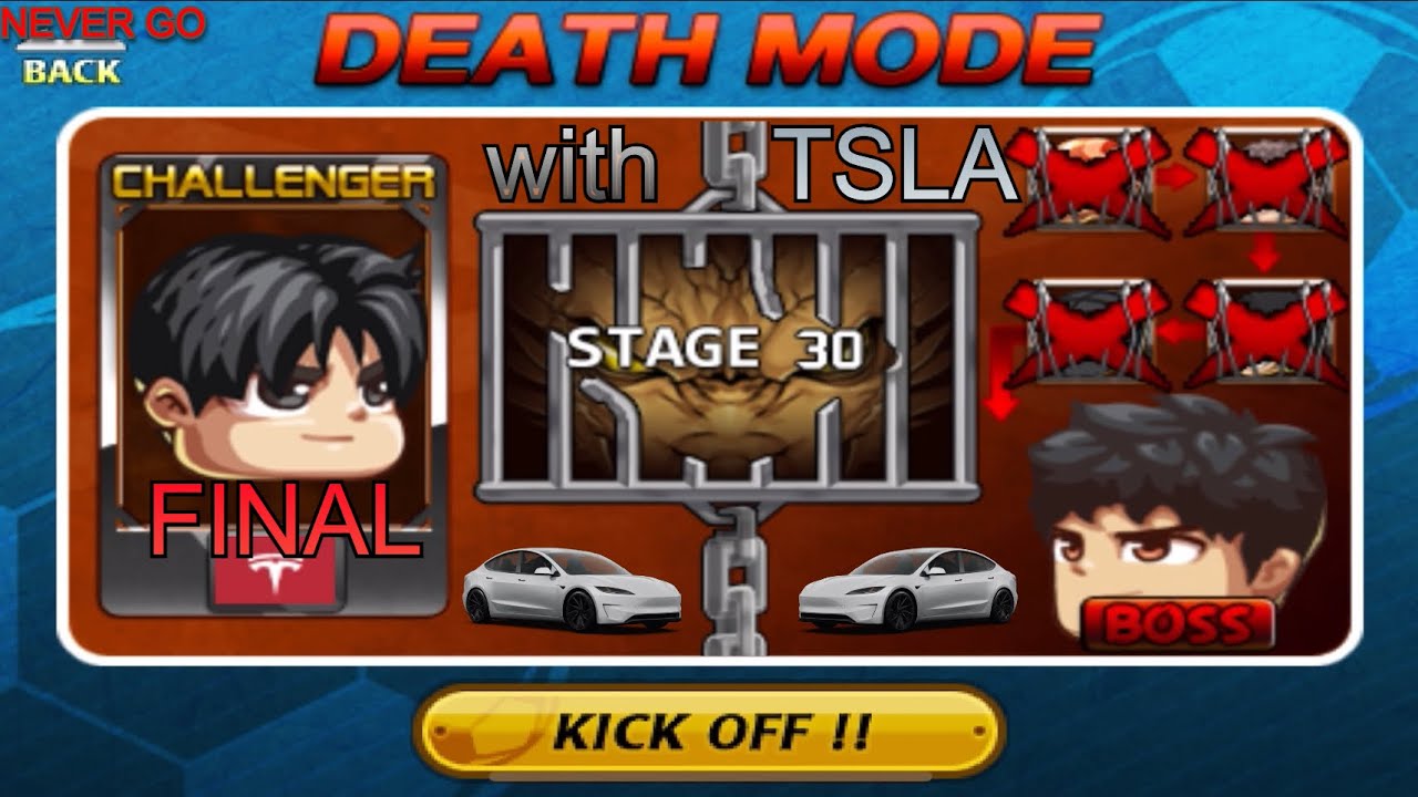 Head Soccer: Death Mode with TSLA - Part 2 (FINAL)