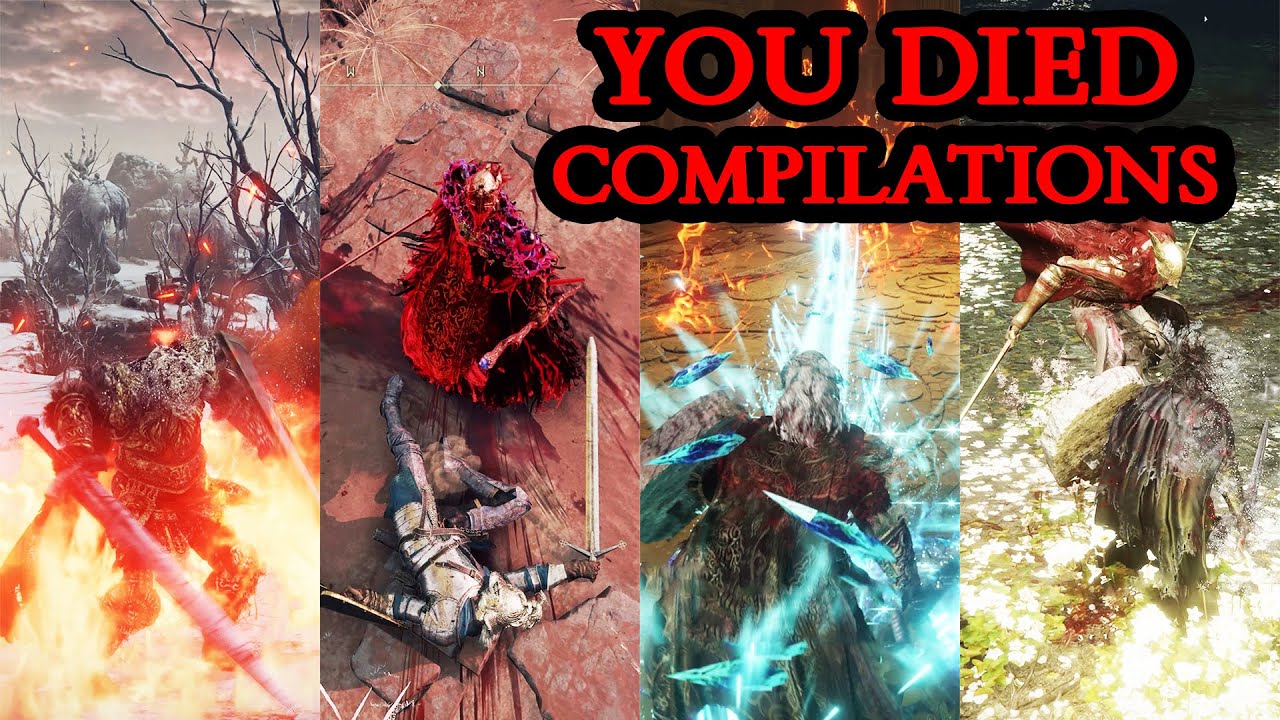 Elden Ring ( You Died ) - Full Playthrough Compilation