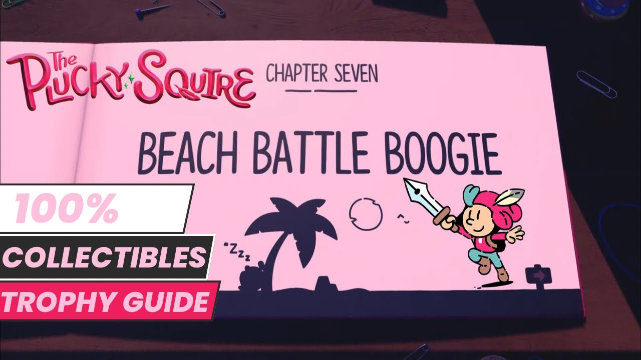 The Plucky Squire - Platinum Walktrough | Trophy Guide | (Chapter 7)