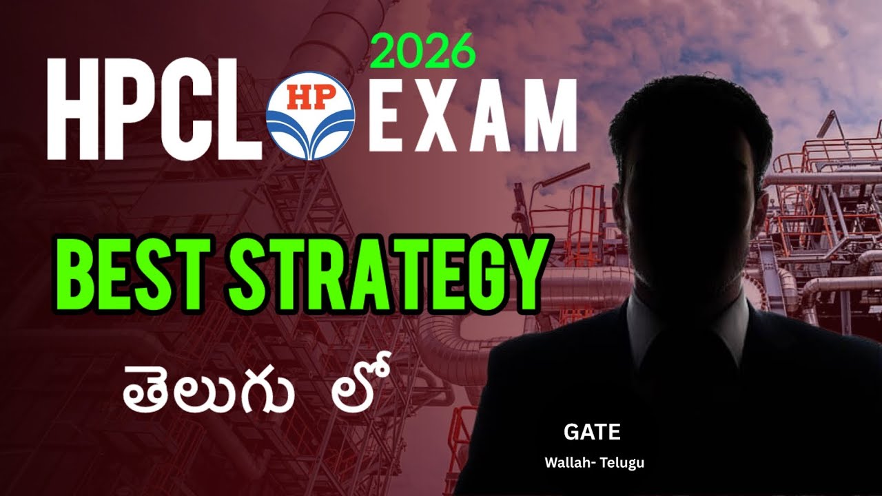 How to Attempt HPCL Exam | Best Strategy | In Telugu | Gate Telugu ME