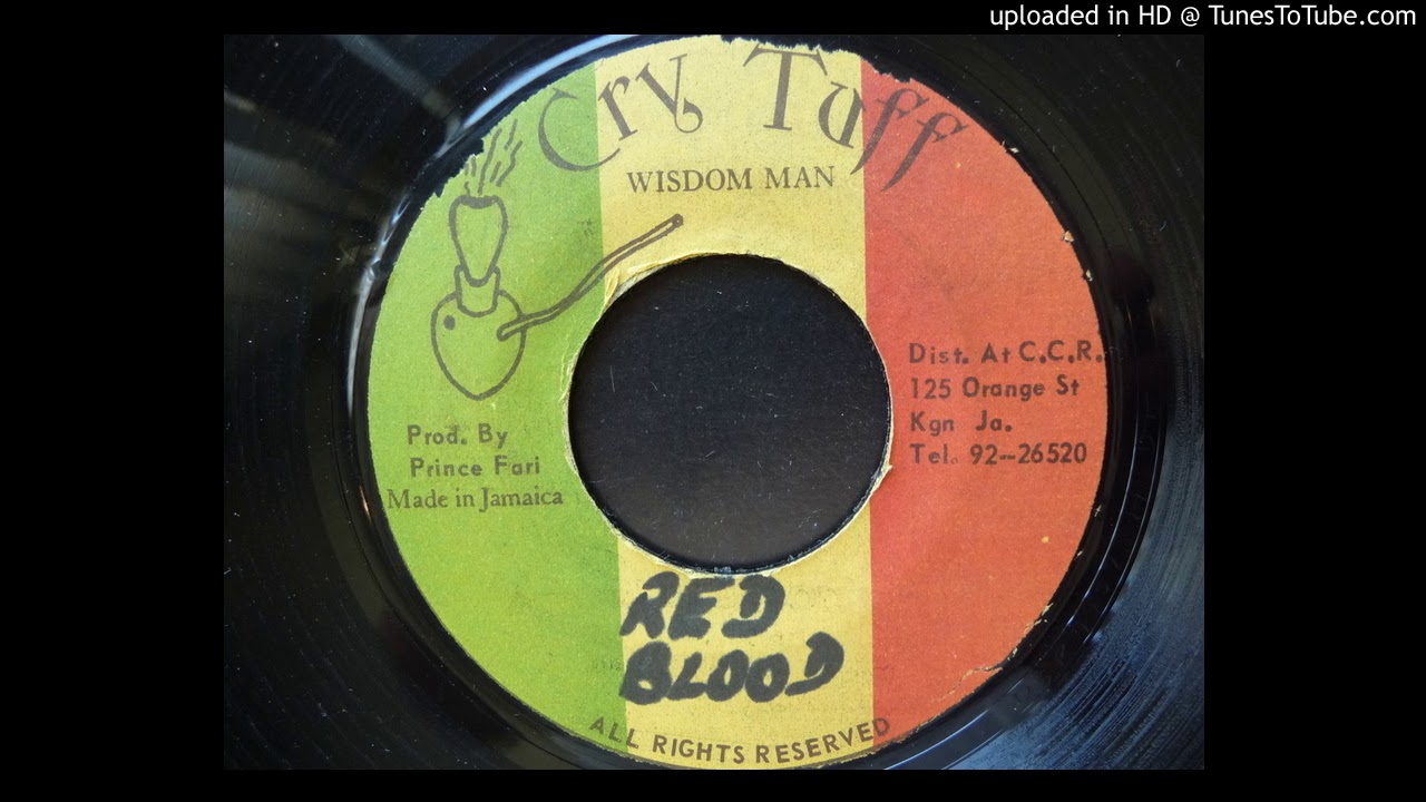 Black Skin The Prophet - Red Blood / Mark Around His Head - Cry Tuff 7"