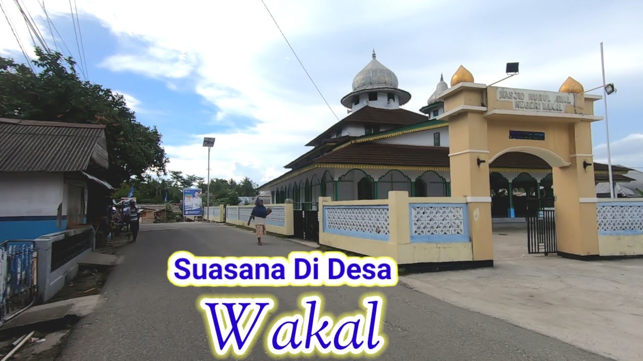 Pesona kota Ambon. Suasana di Desa Wakal. kecamatan Leihitu kab. Maluku Tengah.Maluku